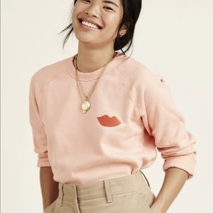 Clare V crew neck sweatshirt